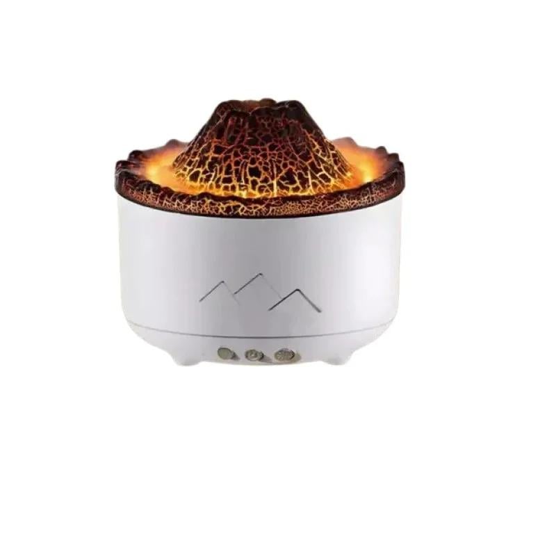 Нічник-зволожувач повітря Humidifier Лава 360 мл Білий (334511)