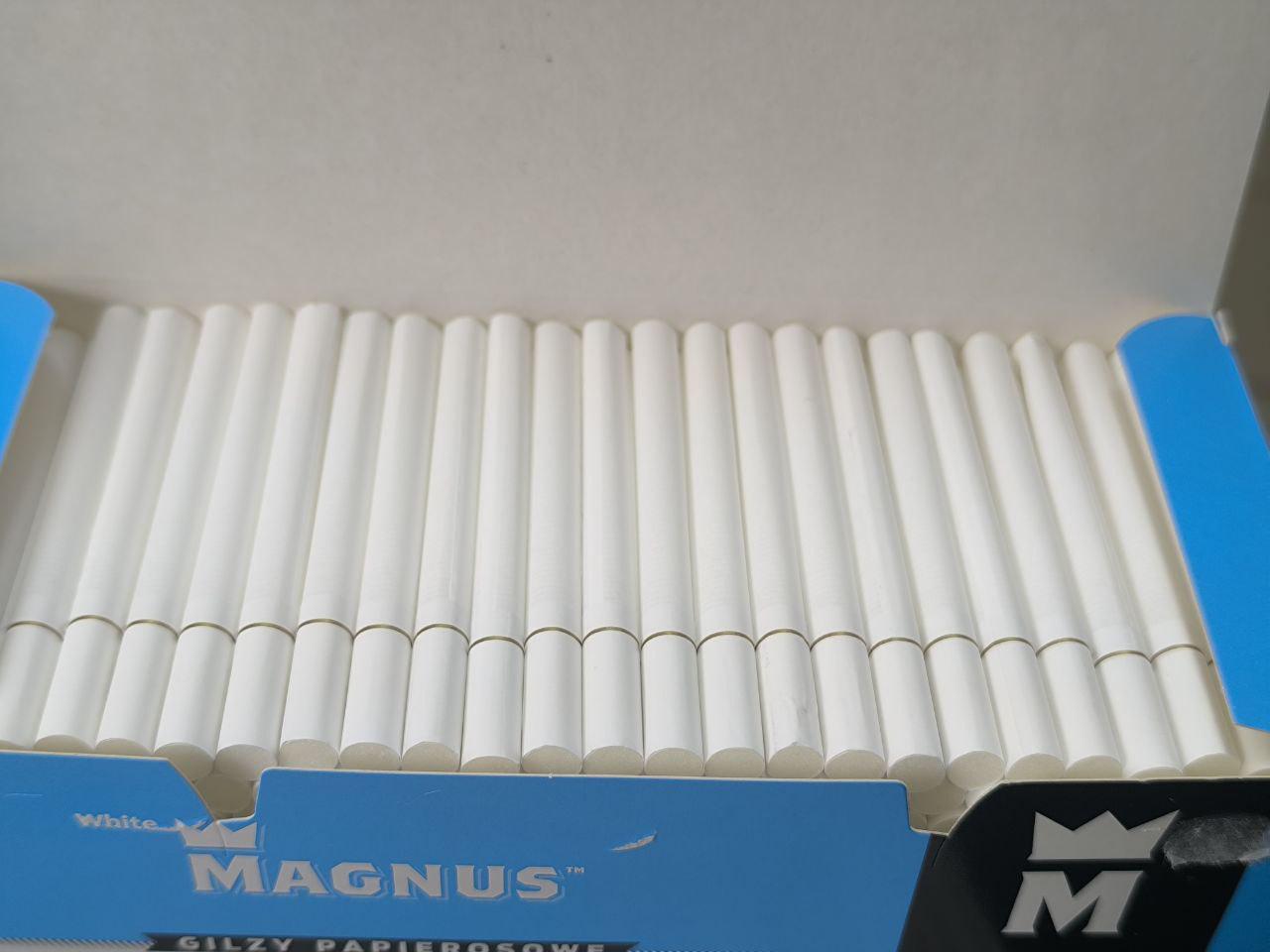 Гільзи для цигарок Magnus Slim 6,5 мм 200 шт. Білий - фото 2 Гільзи для цигарок Magnus Slim 6,5 мм 200 шт. Білий - фото 2