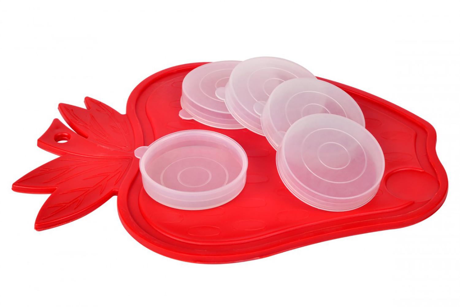 Набор полиэтиленовых крышек майонезных 10 шт. (87988)