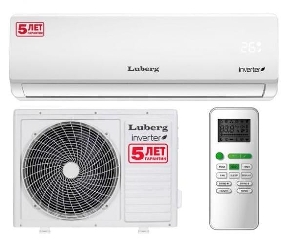 Кондиціонер Luberg LSR-24 HDV Inverter (24181) - фото 2