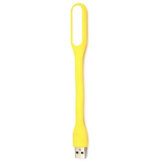 Фонарик светодиодный Portable USB 5 V LED Желтый (103-255)
