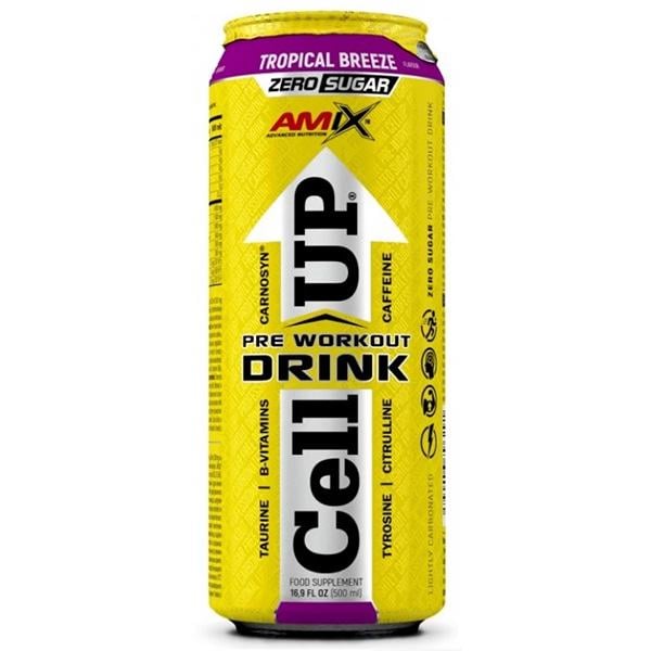 Комплекс до тренировки Amix Nutrition CellUp Drink Tropical Breeze 500 ml (000026206)