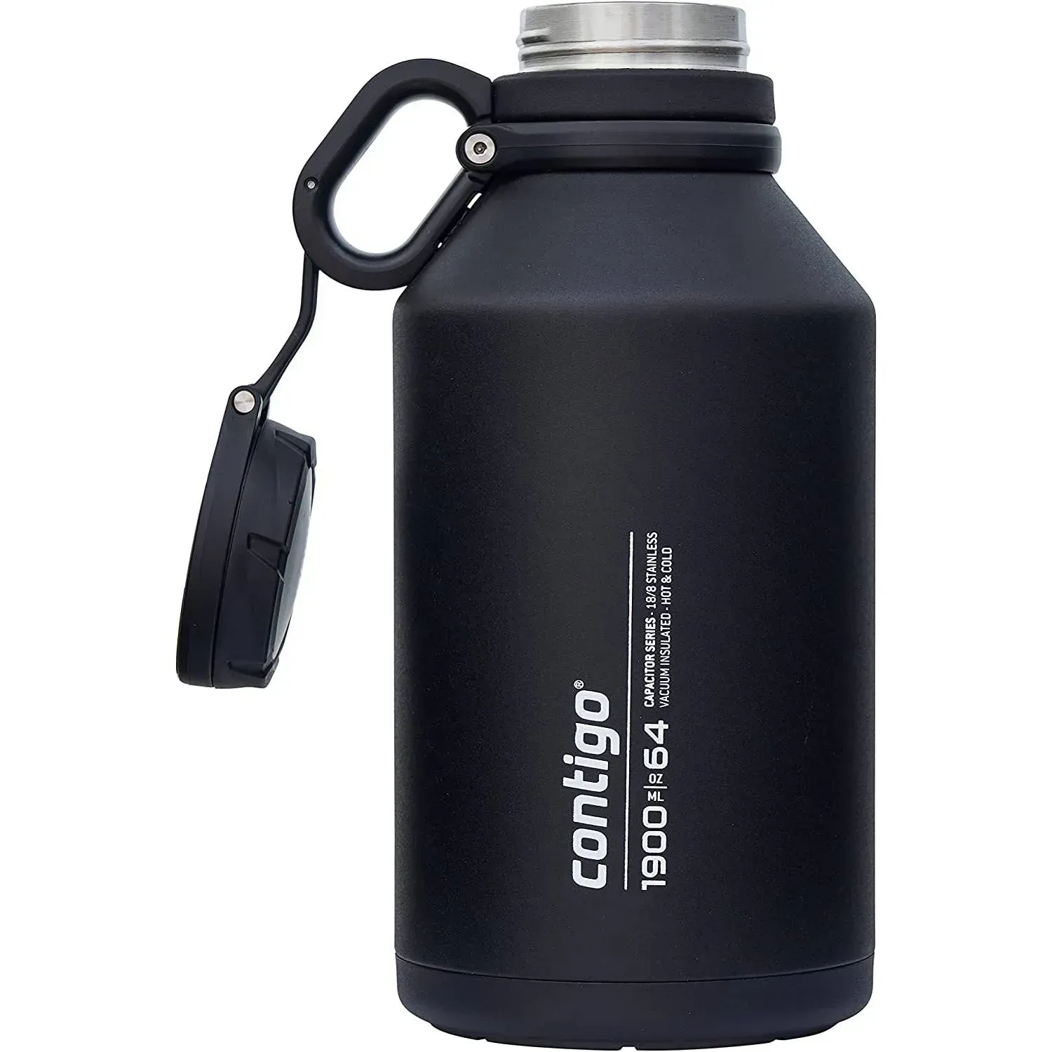 Термос Contigo Grand 1900 мл Black (2156008) - фото 5 Термос Contigo Grand 1900 мл Black (2156008) - фото 5