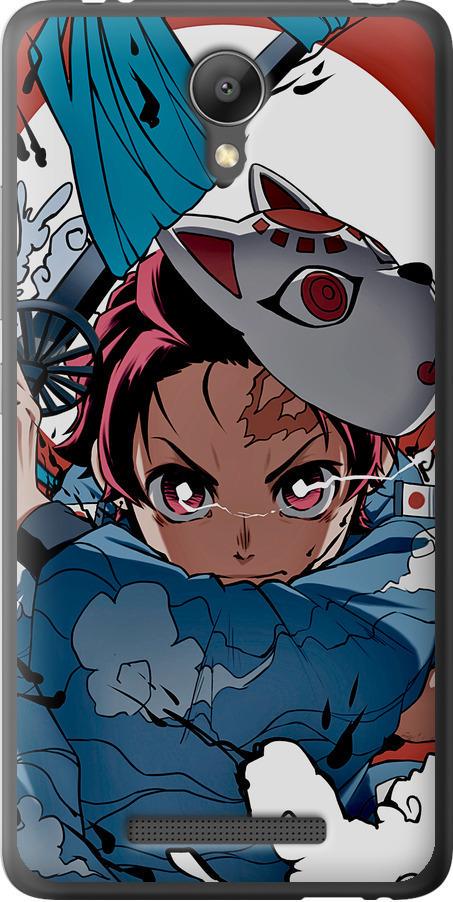 Чехол на Xiaomi Redmi Note 2 Танджиро Камадо (5574t-96-42517)