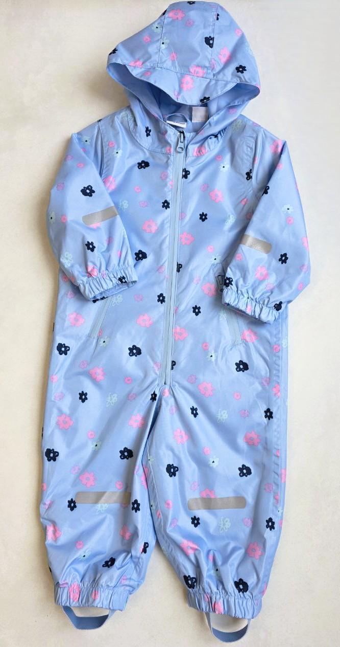 Дождевик-комбинезон для девочек Lily&Dan на подкладке 74-80 см (871047)