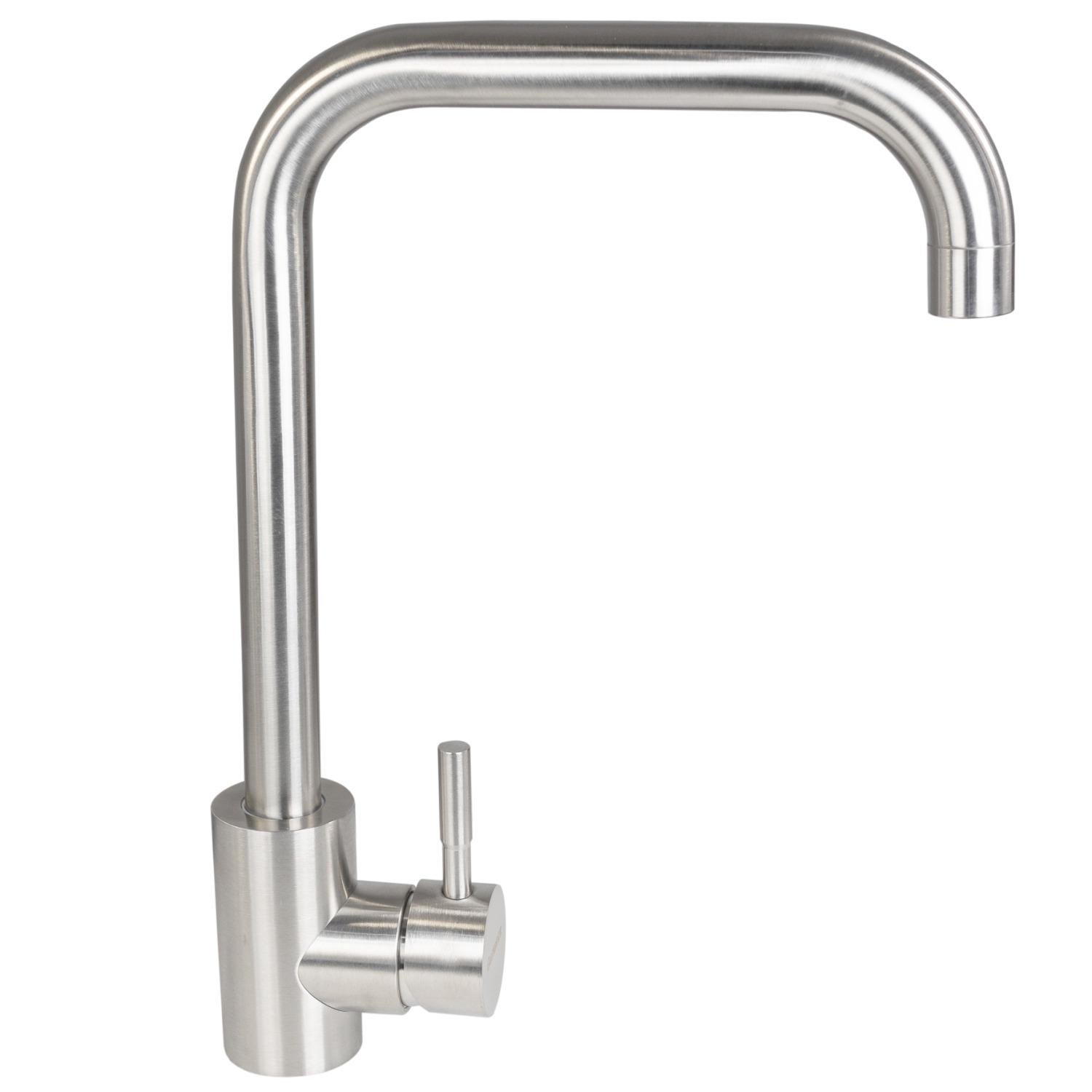 Смеситель для кухни Platinum Germece 3008B PLS-A24367 однорычажный Сатин (158613)