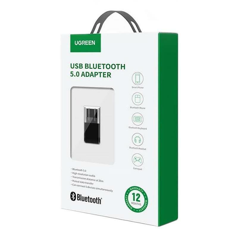 Bluetooth-адаптер UGREEN CM390 USB Bluetooth 5.0 Adapter (80889) - фото 3