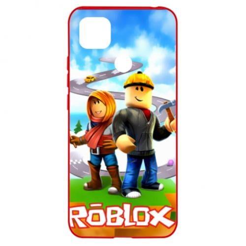 Чохол для Xiaomi Redmi 9c Roblox backraund game mapa