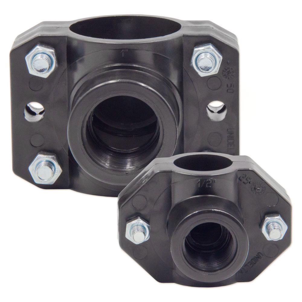 Хомут компрессионный Unidelta 1019 40х1/2"В с УФ-защитой (1019040002001)
