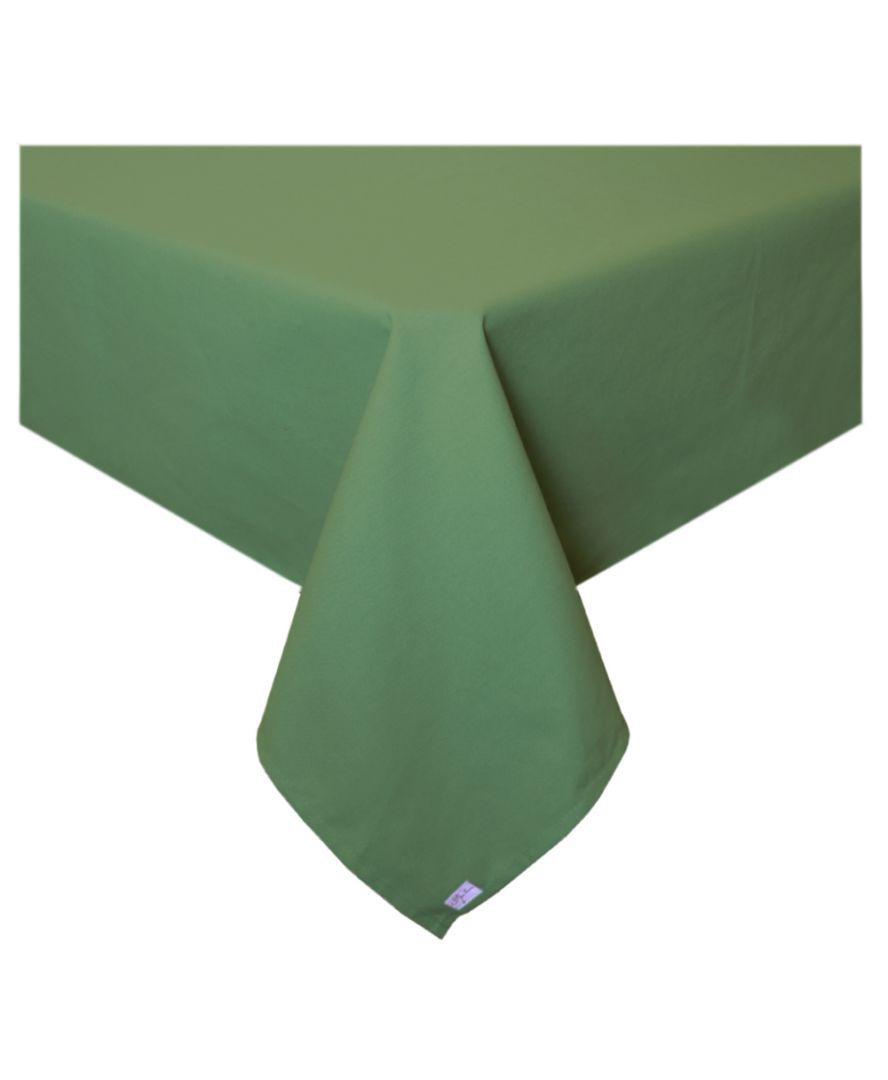 Скатерть на стол 134х134 см Зеленый