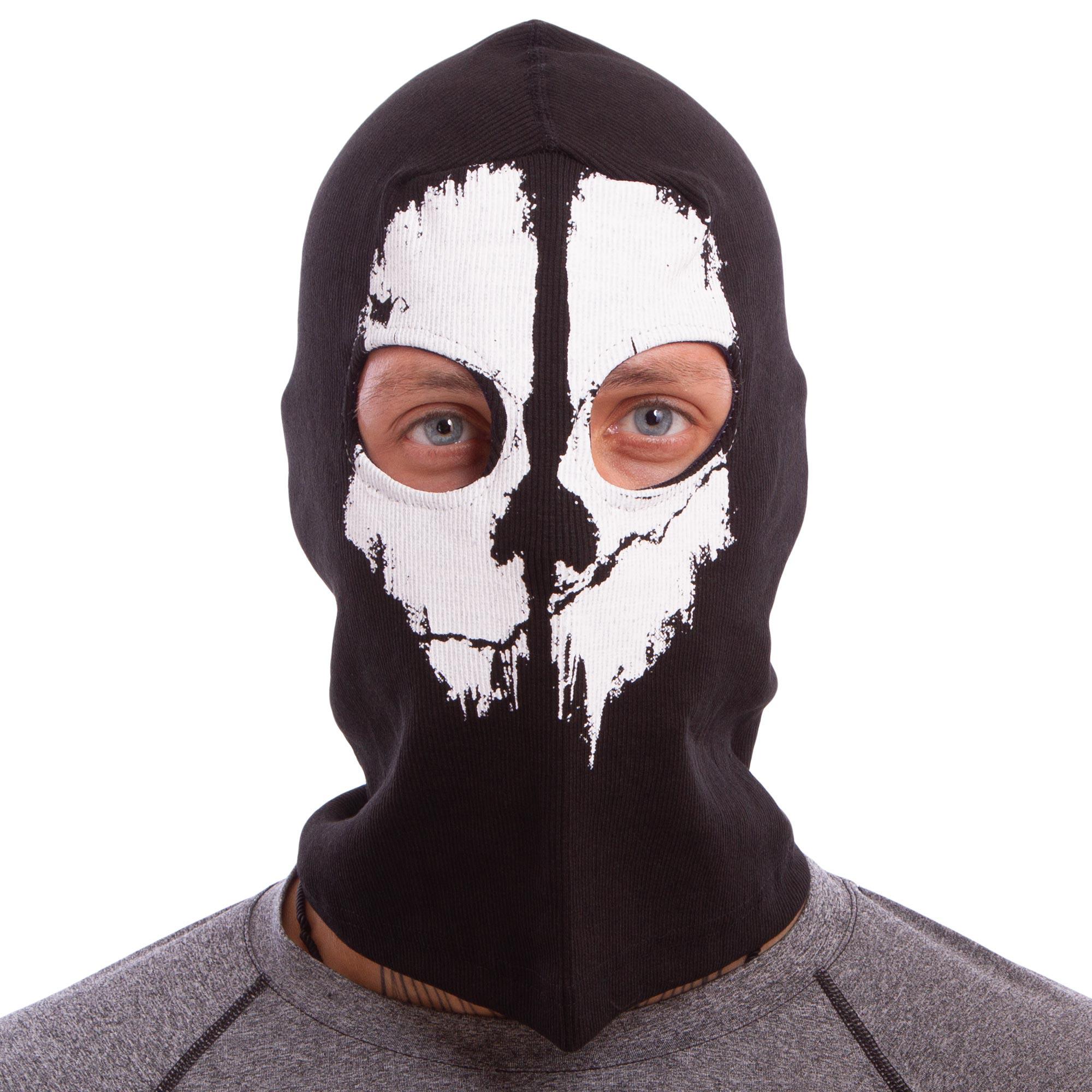 ᐉ Балаклава-маска SP-Sport Скелет Ghost MS-4825-3 Черный/Белый (NA000462)