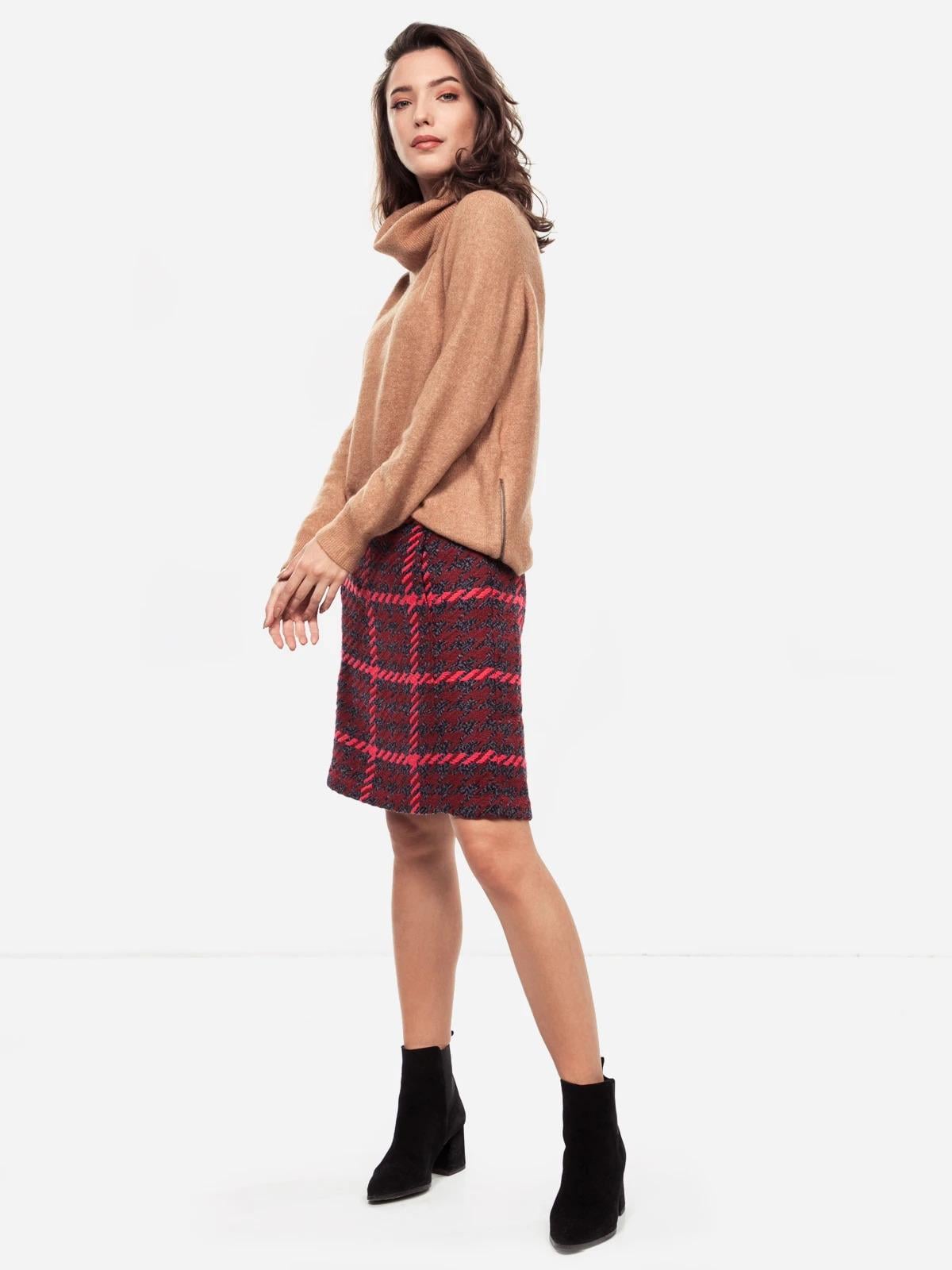 Спідниця Tom Tailor 1015048/21 тепла жіноча р. 36 Бордовий