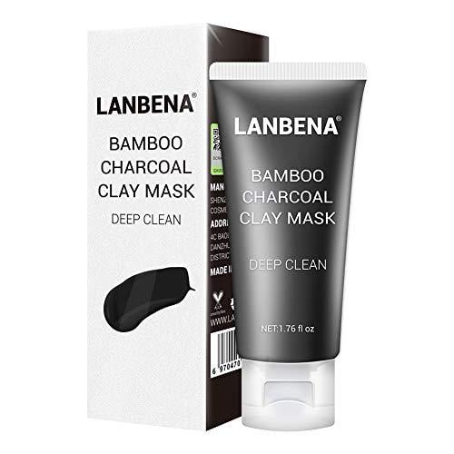 Маска для лица Lanbena из бамбукового древесного угля Черный
