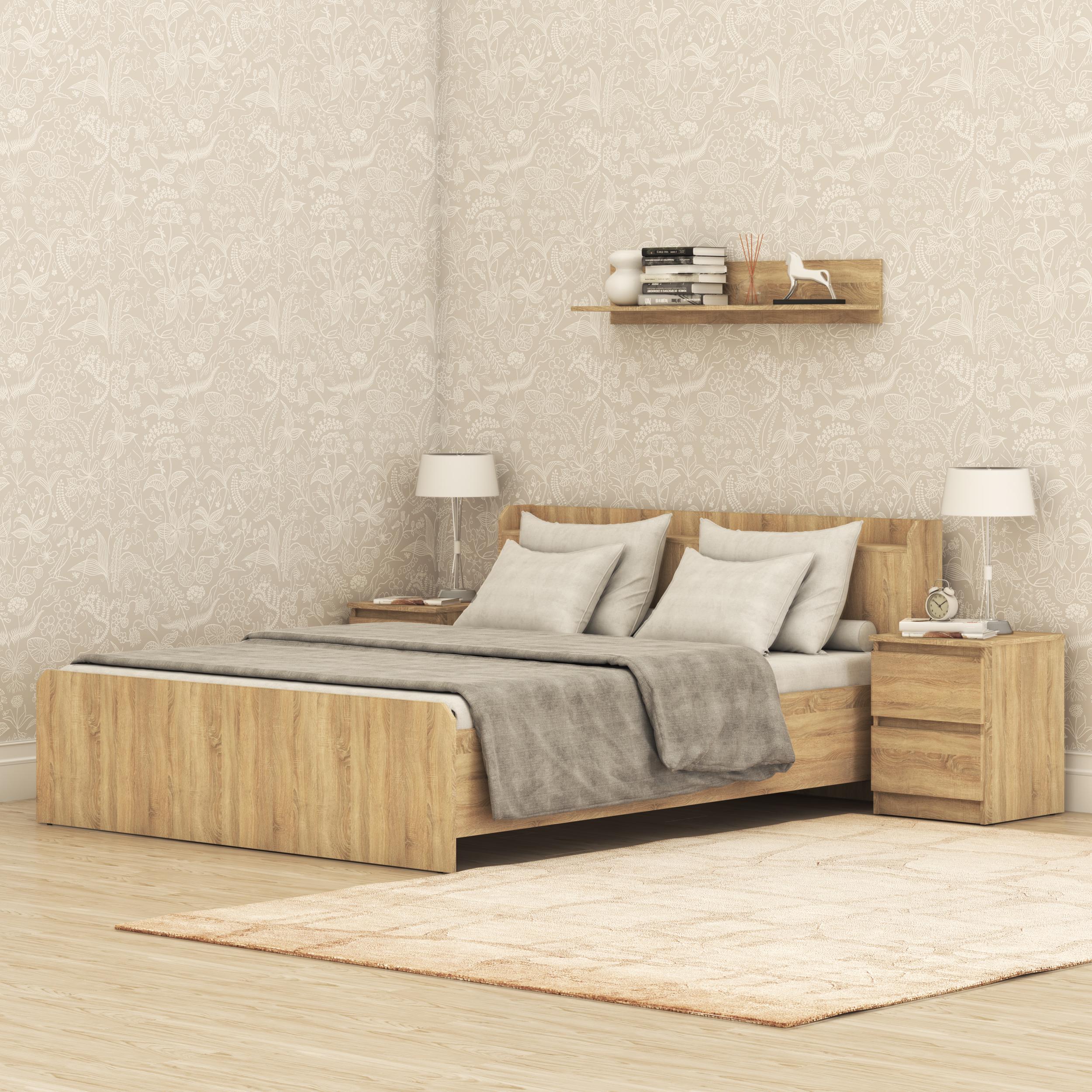 Ліжко MebelStar Нео 160x200 см з матрацом Largo Opti Slim (MBS-3433)