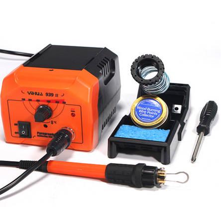 Станция для обжига профессиональная YIHUA 939-II 25W 250-750 °C 20 насадок (11-9-46-037)