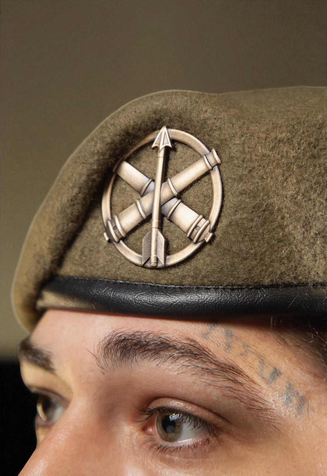 Берет ПВО ЗРВ L/57-58 см Степ (29045828) - фото 3 Берет ПВО ЗРВ L/57-58 см Степ (29045828) - фото 3