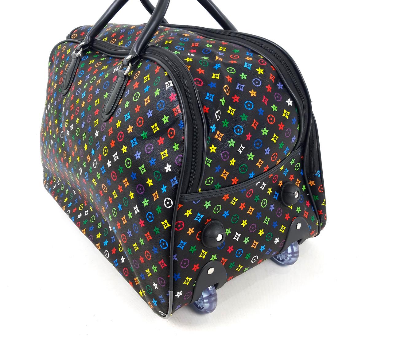 Сумка на колесах Sky travel 72 л 59x31x38 см Чорний (743563654) - фото 5 Сумка на колесах Sky travel 72 л 59x31x38 см Чорний (743563654) - фото 5