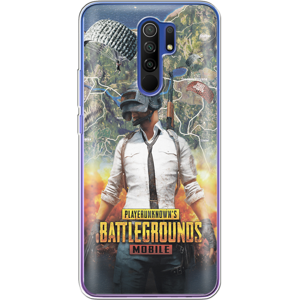 Чохол Boxface Xiaomi Redmi 9 PUBG Mobile Прозорий силікон (40233-up2309-40233)