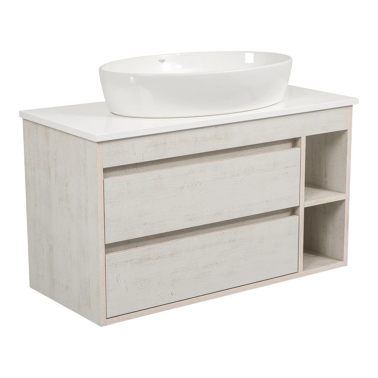 Тумба Шельф Нордленд 100 см со столешницей Loft-Iron One овал 67 см (2670770876) Тумба Шельф Нордленд 100 см со столешницей Loft-Iron One овал 67 см (2670770876)