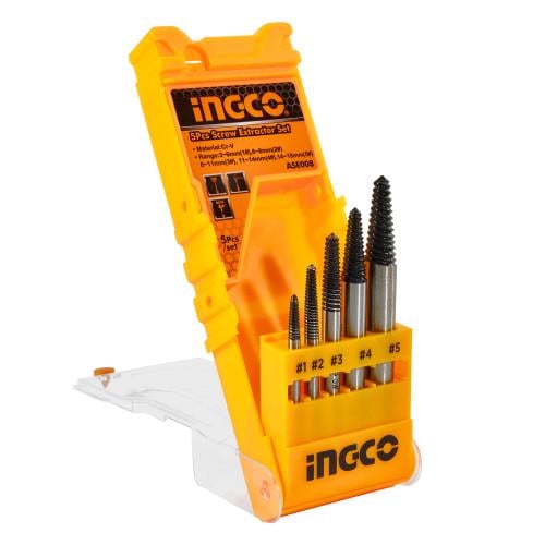 Набор экстракторов INGCO 5 шт. (000143268) Набор экстракторов INGCO 5 шт. (000143268)