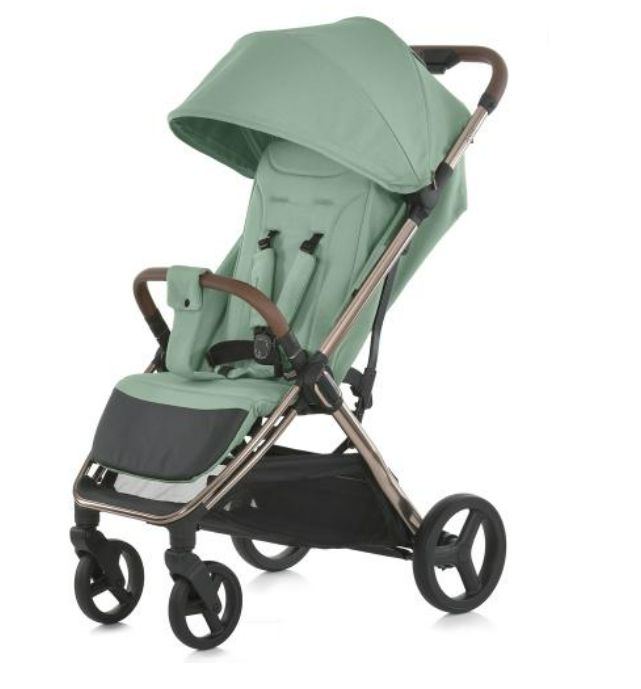 Коляска-книжка прогулочная El Camino ME 1192 AXIS Sage Green