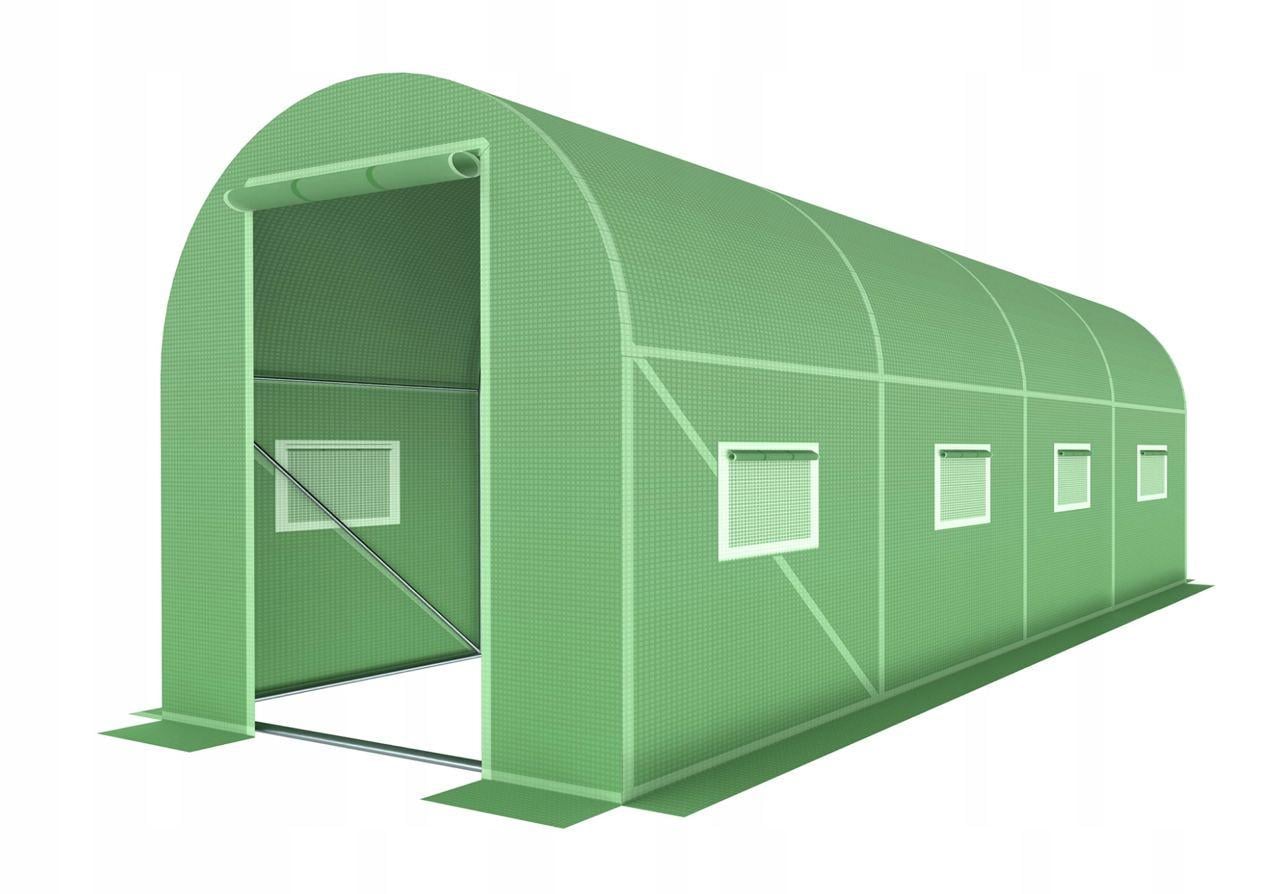 Теплица садовая Lean с окнами с армированной пленкой 9 м² Зеленый (PR-LN9GR)