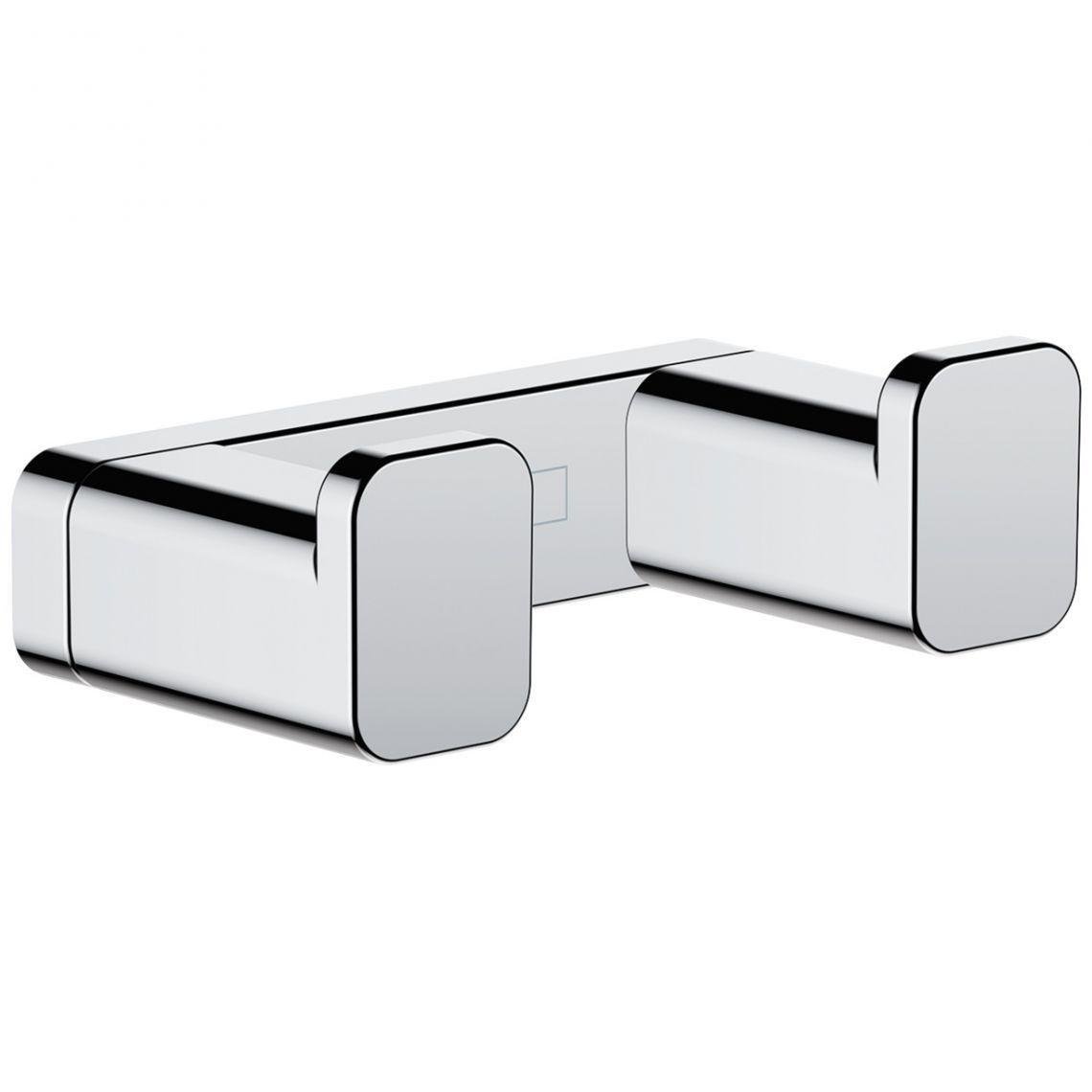 Крючок двойной Hansgrohe AddStoris 3,6х1,6x6,6 см Хром (41755000)