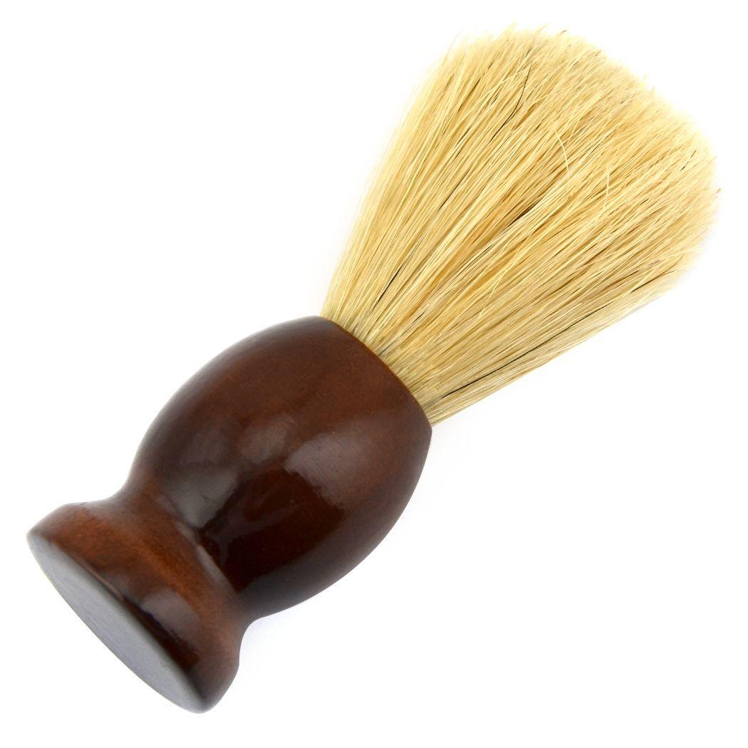 Помазок для гоління з дерева SHIMA з ворсом кабана Коричневий - фото 4 Помазок для гоління з дерева SHIMA з ворсом кабана Коричневий - фото 4