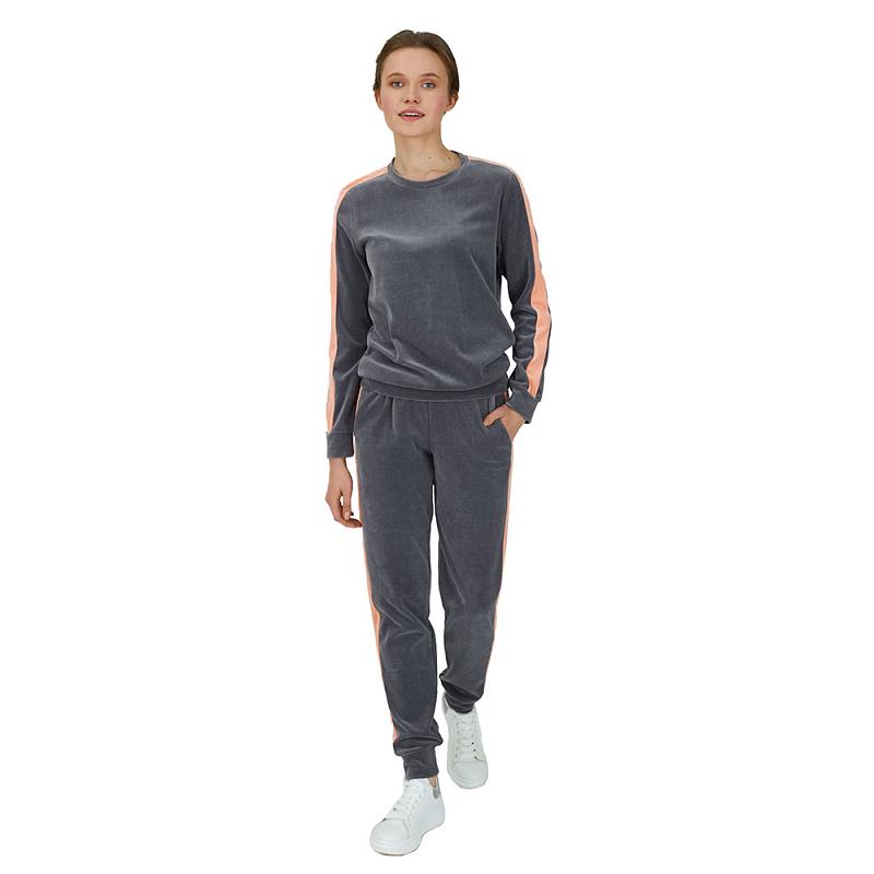 Комплект домашний женский Ellen M Серый (LPV 0687/01/02)