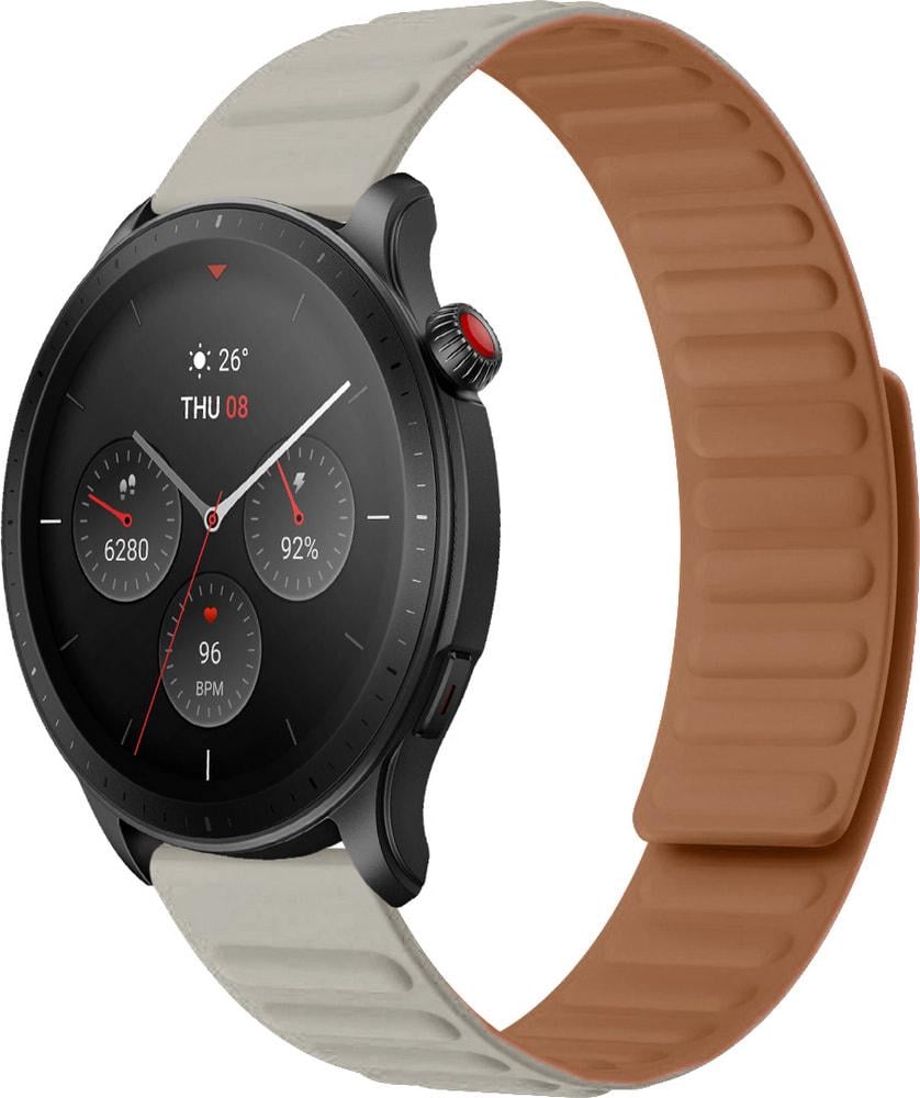 Ремешок Magneter для Amazfit GTR 4 22 мм Beige (31098-34)