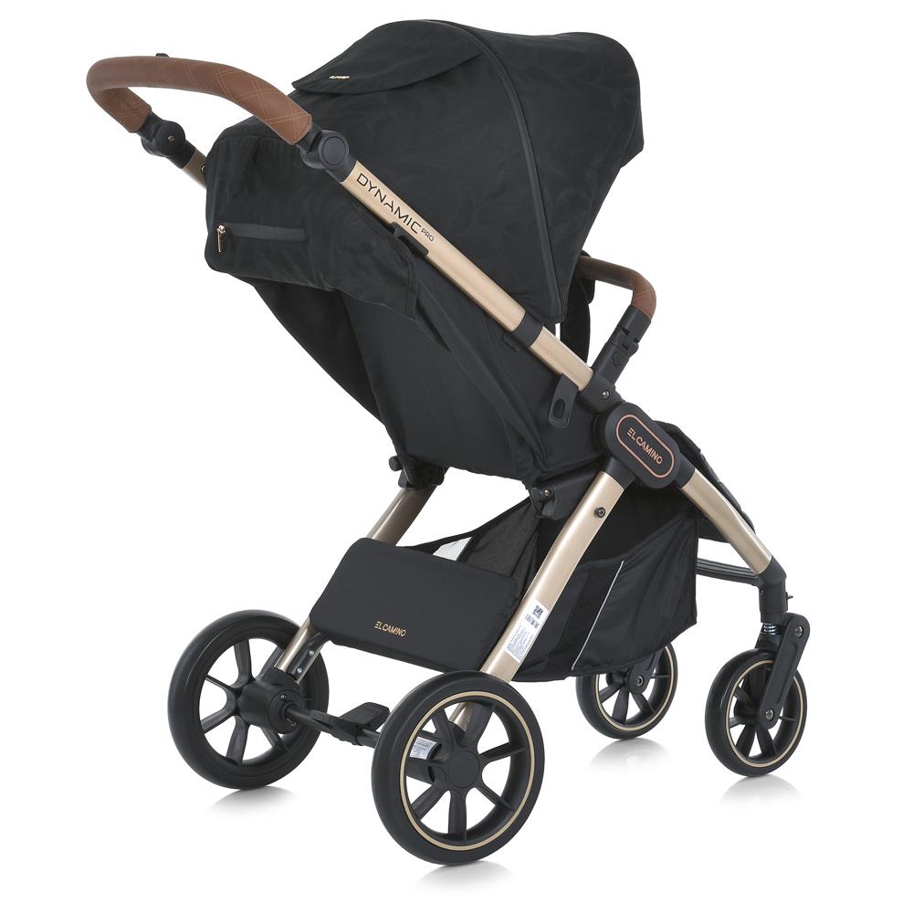 Коляска дитяча El Camino ME 1053G-2 DYNAMIC PRO Special Black - фото 5