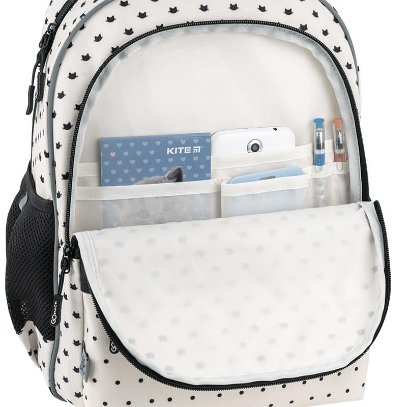 Школьный рюкзак GoPack Education GO25-182M-1 Cat Style с анатомической спинкой (995130) - фото 10 Школьный рюкзак GoPack Education GO25-182M-1 Cat Style с анатомической спинкой (995130) - фото 10