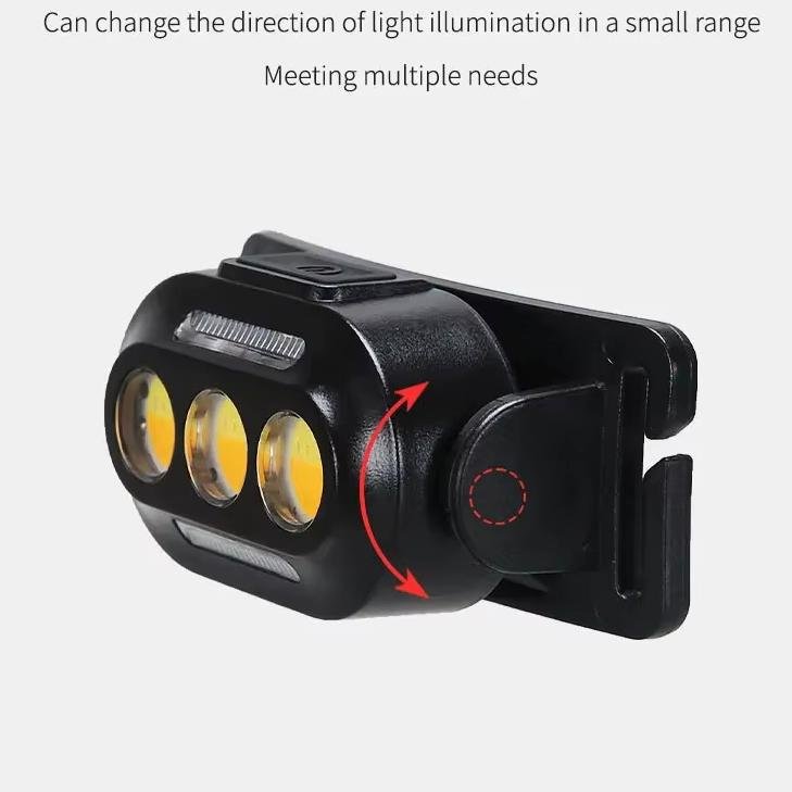 Фонарь налобный YD02-COB 300Lm USB-C - фото 3 Фонарь налобный YD02-COB 300Lm USB-C - фото 3