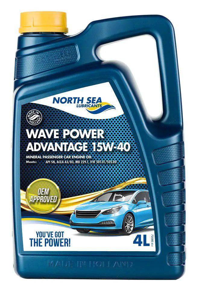 Моторне мастило WAVE POWER ADVANTAGE 15W-40 4 л (27510941)