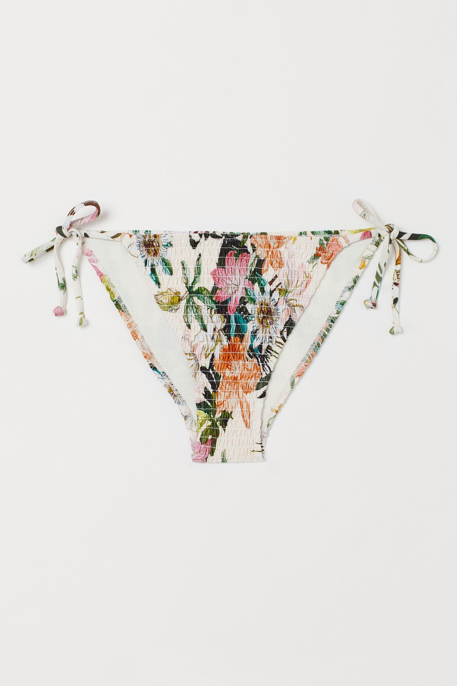 Трусы купальные Цветы р. 36 Кремовый (8592361sm)