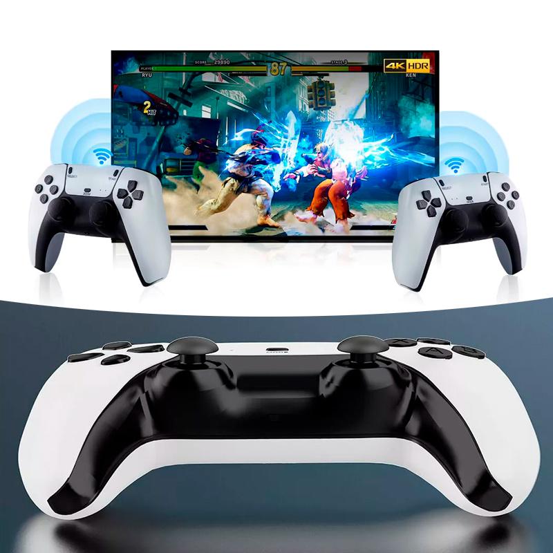 Игровая приставка M8 Pro 4K Ultra HD Game Stick 2 беспроводные джойстики 64Gb - фото 5