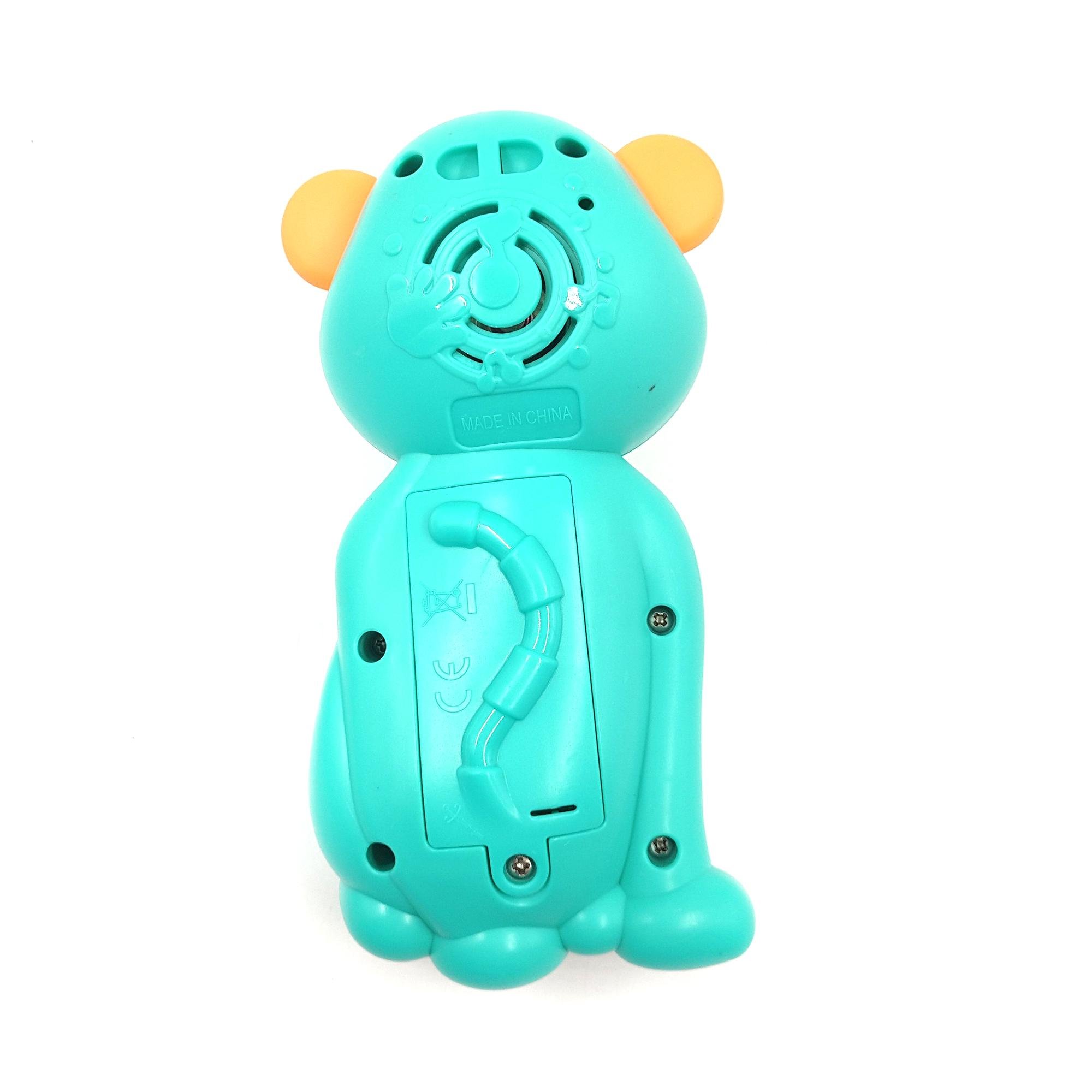 Телефон інтерактивний Тигреня ТК Group 15 см укр. озвучка Бірюзовий (125257b) - фото 3