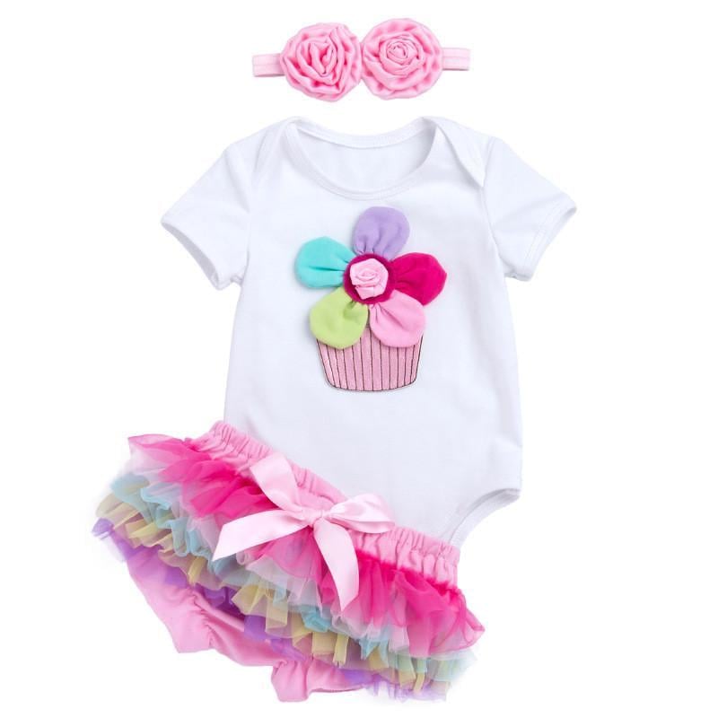 Одяг для ляльки Реборн 55 см з 3 предметів (2039079011)