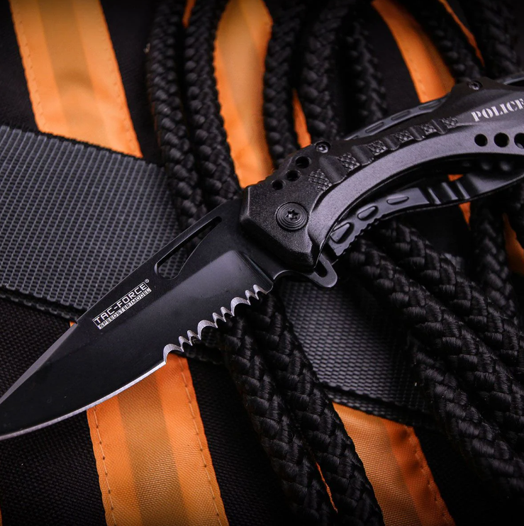 ᐉ Нож складной для спасательный Master Cutlery Tac-Force Spring ...