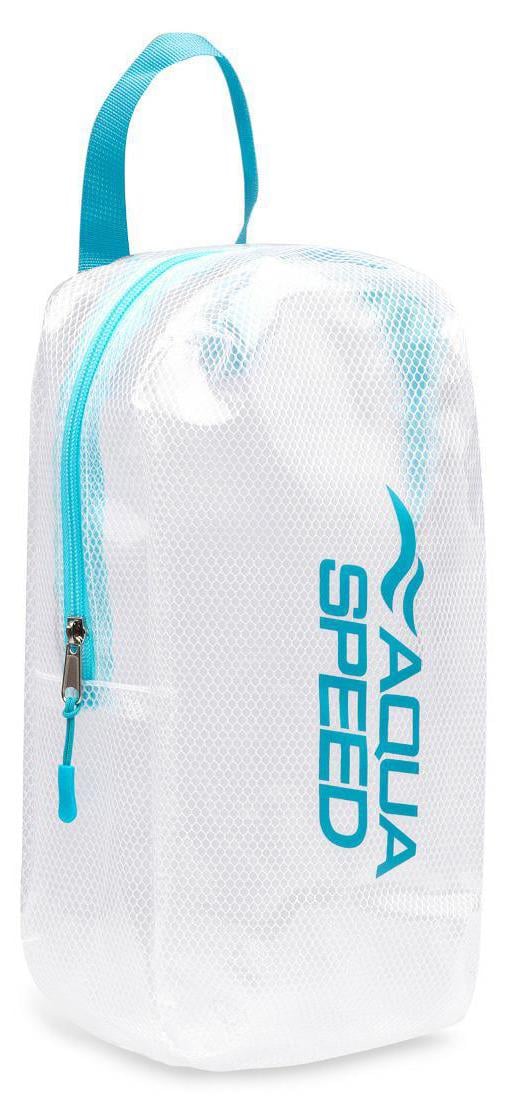 Спортивная сумка Aqua Speed DRY POUCH 61629 7L унисекс 38x21x9 см Белый/Бирюзовый (24598412)