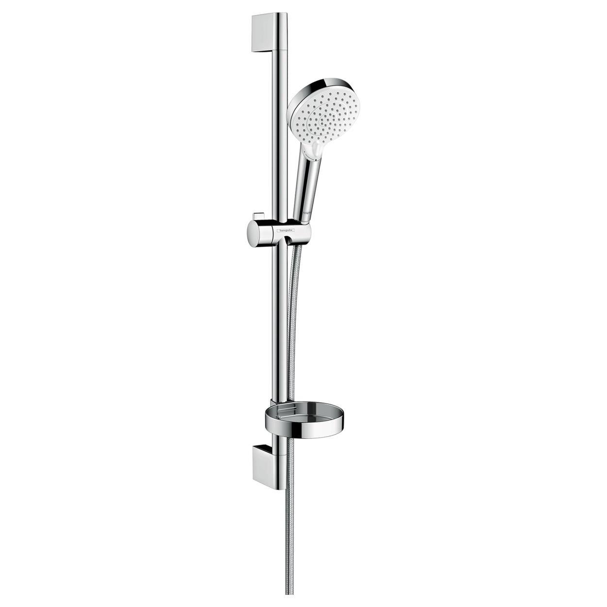 Набір душовий Hansgrohe Crometta Vario 65 з мильницею Casetta 65 пластик Хром (ANT-56003)