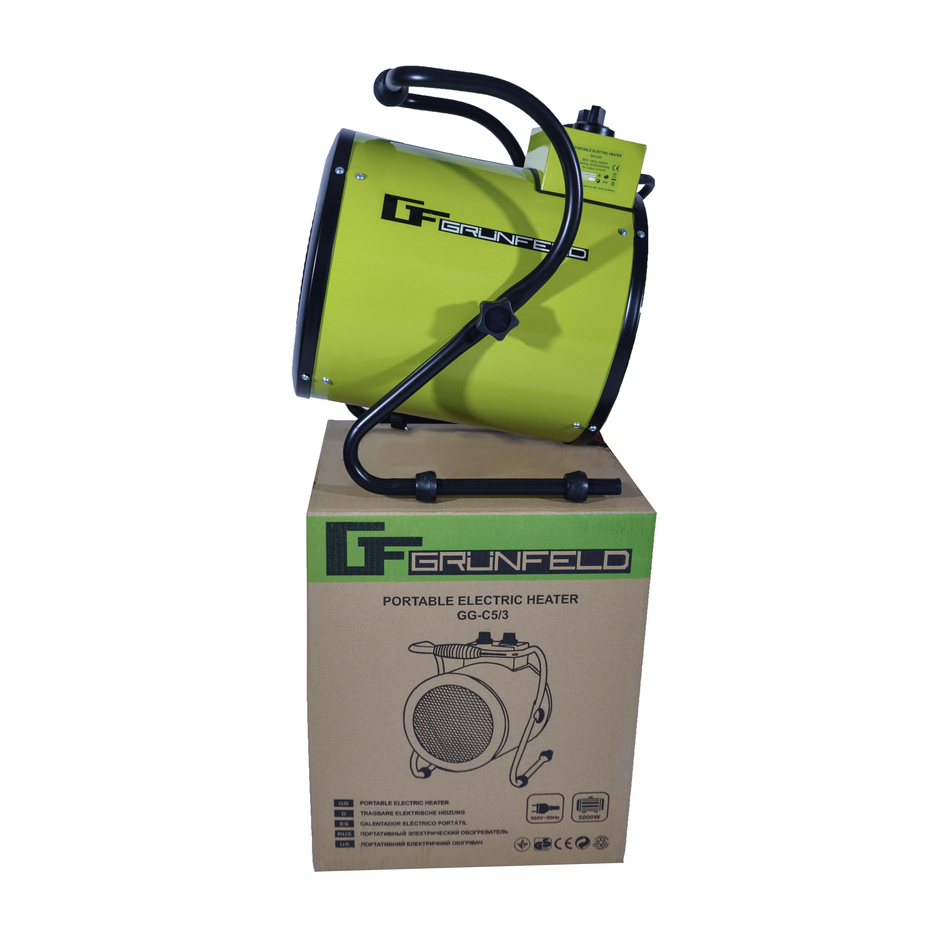 Електрична теплова гармата Grunfeld GG-C5/3 - фото 3 Електрична теплова гармата Grunfeld GG-C5/3 - фото 3