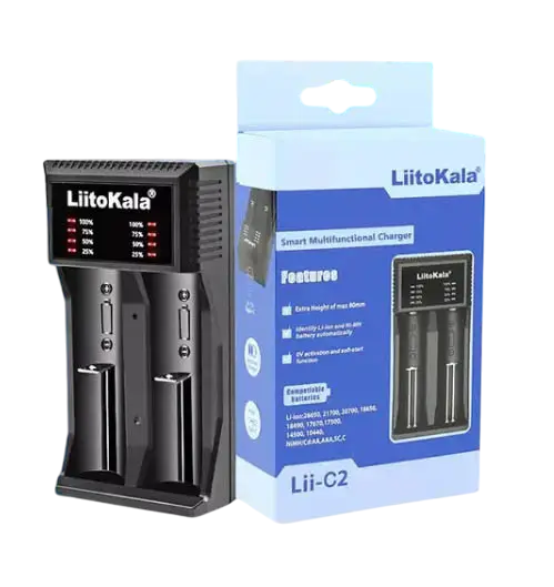 Зарядний пристрій Liitokala Lii-C2 (2497141406)