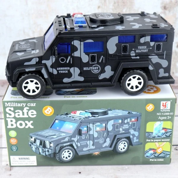 Сейф-скарбничка CASH TRUCK з кодовим замком (VEN0531A) - фото 3 Сейф-скарбничка CASH TRUCK з кодовим замком (VEN0531A) - фото 3