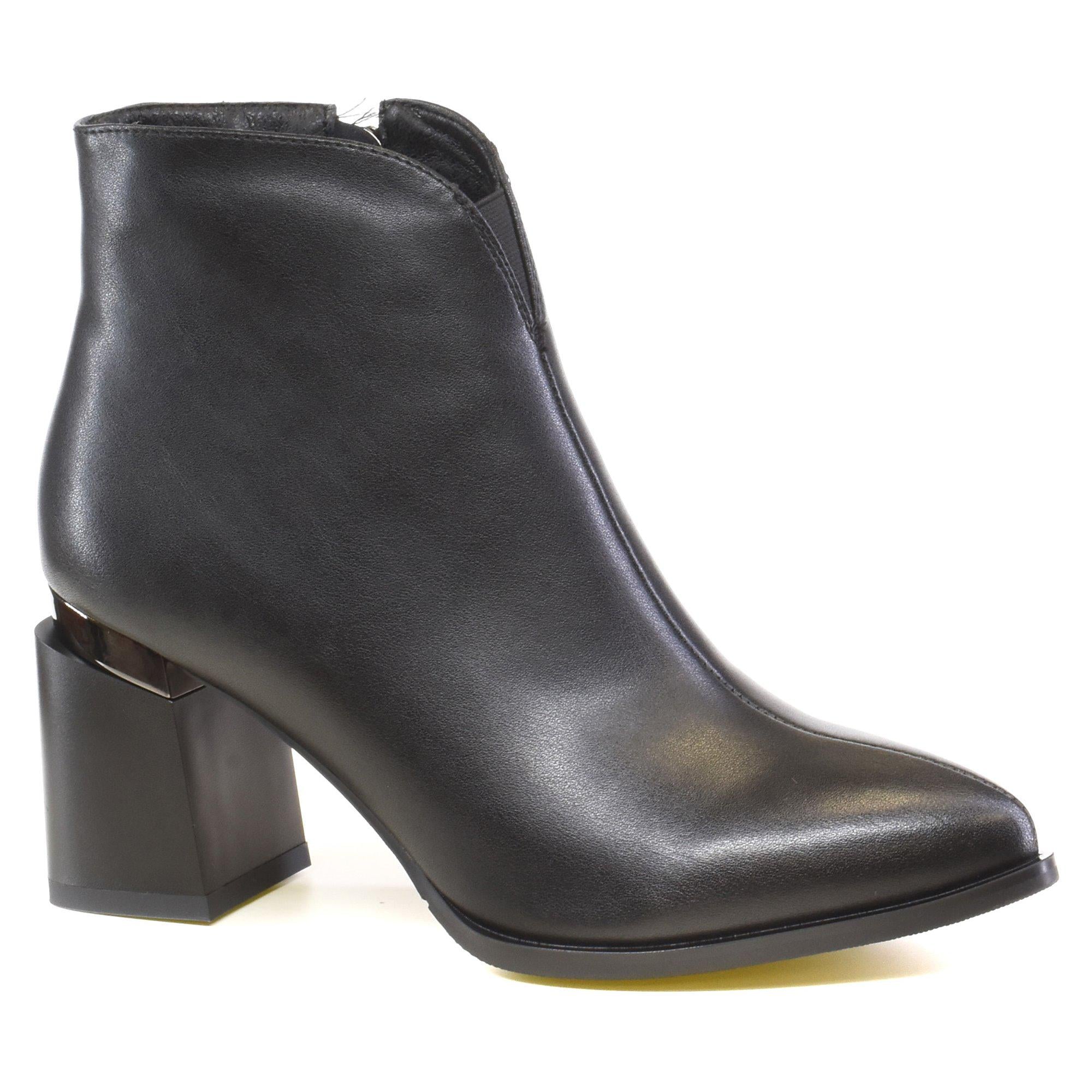 Ботильоны осенние женские Baden р. 39 Черный (056257-39)