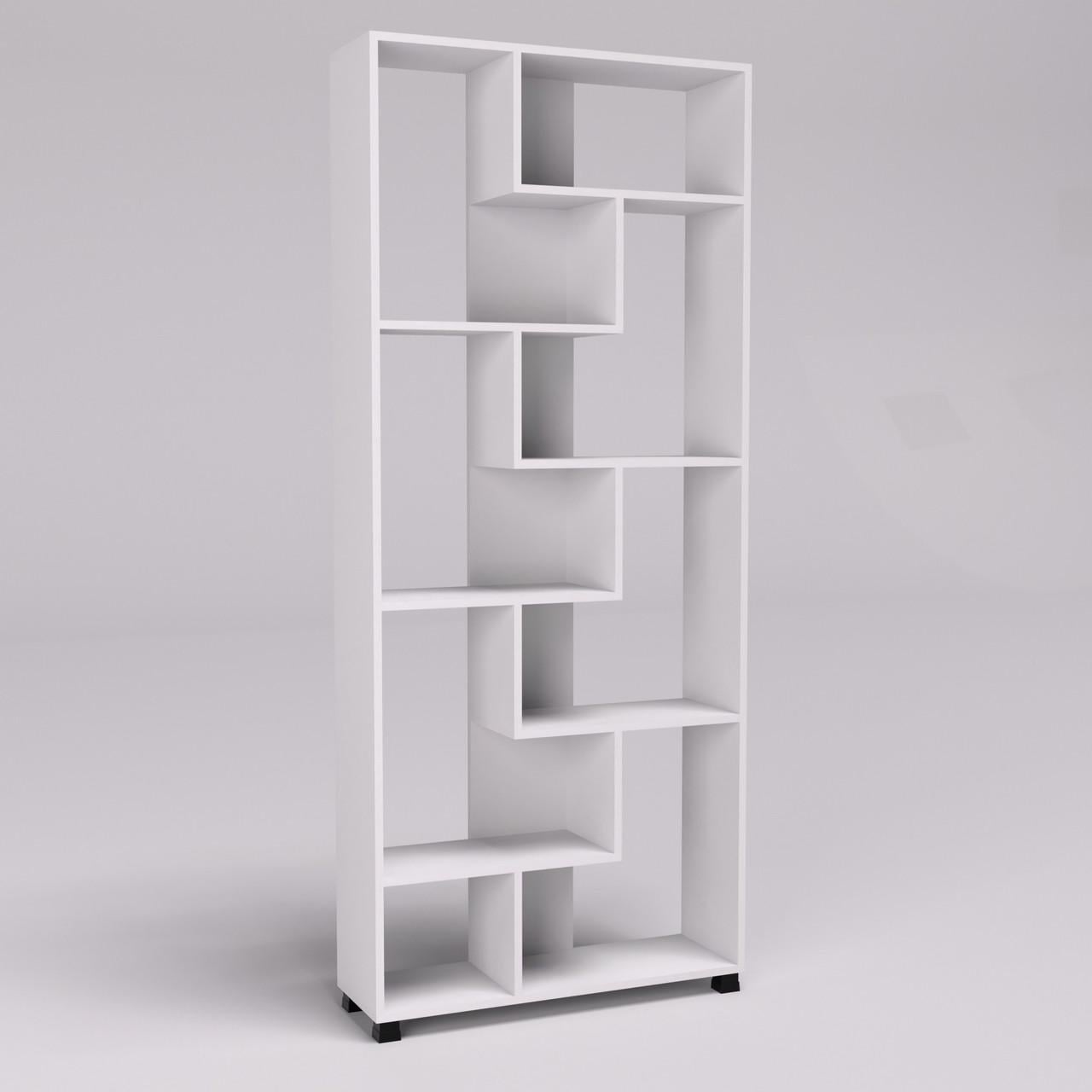 Стеллаж открытый Континент ОС 4 Белый 80х25х190 см