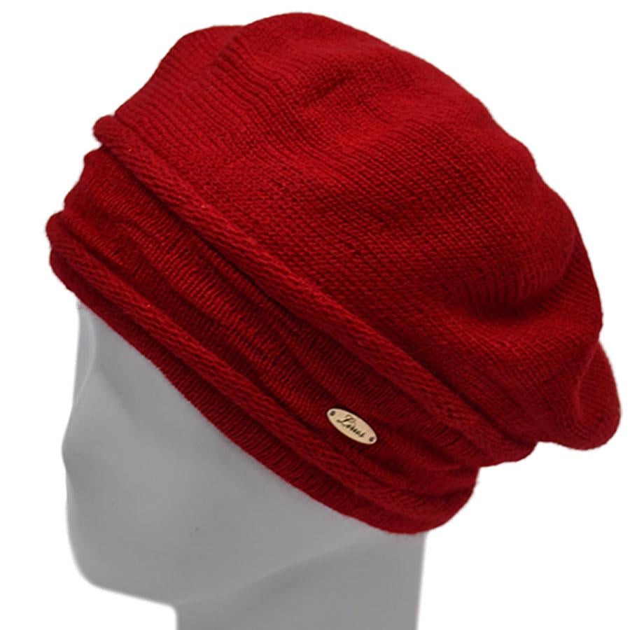 Берет шерстяной Lirus Даяна L р. 57-58 Красный (70309) - фото 1 Берет шерстяной Lirus Даяна L р. 57-58 Красный (70309) - фото 1