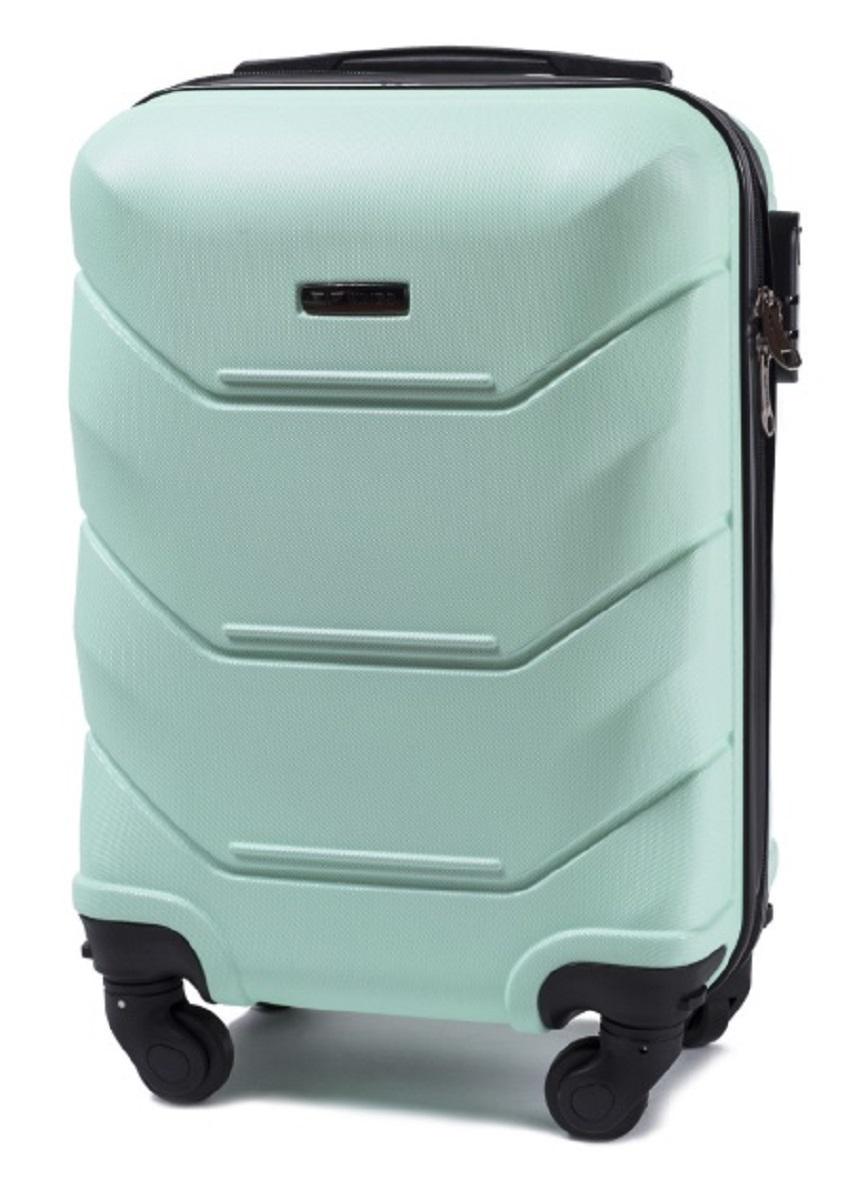 Чемодан пластиковый WINGS 147 микро Салатовый (Wp00221) - фото 1 Чемодан пластиковый WINGS 147 микро Салатовый (Wp00221) - фото 1