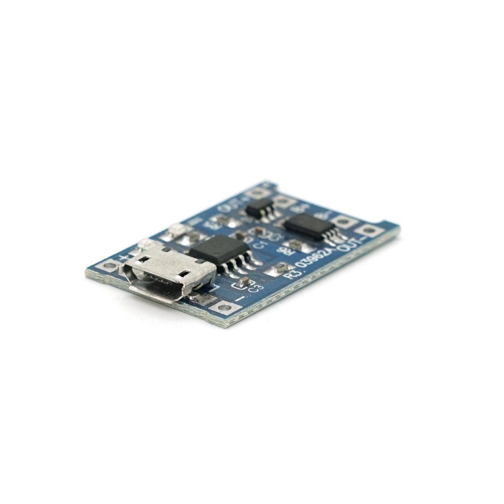 Контролер заряду літієвого акумулятора 18650 1A з роз'ємом micro USB (YUT_V751)