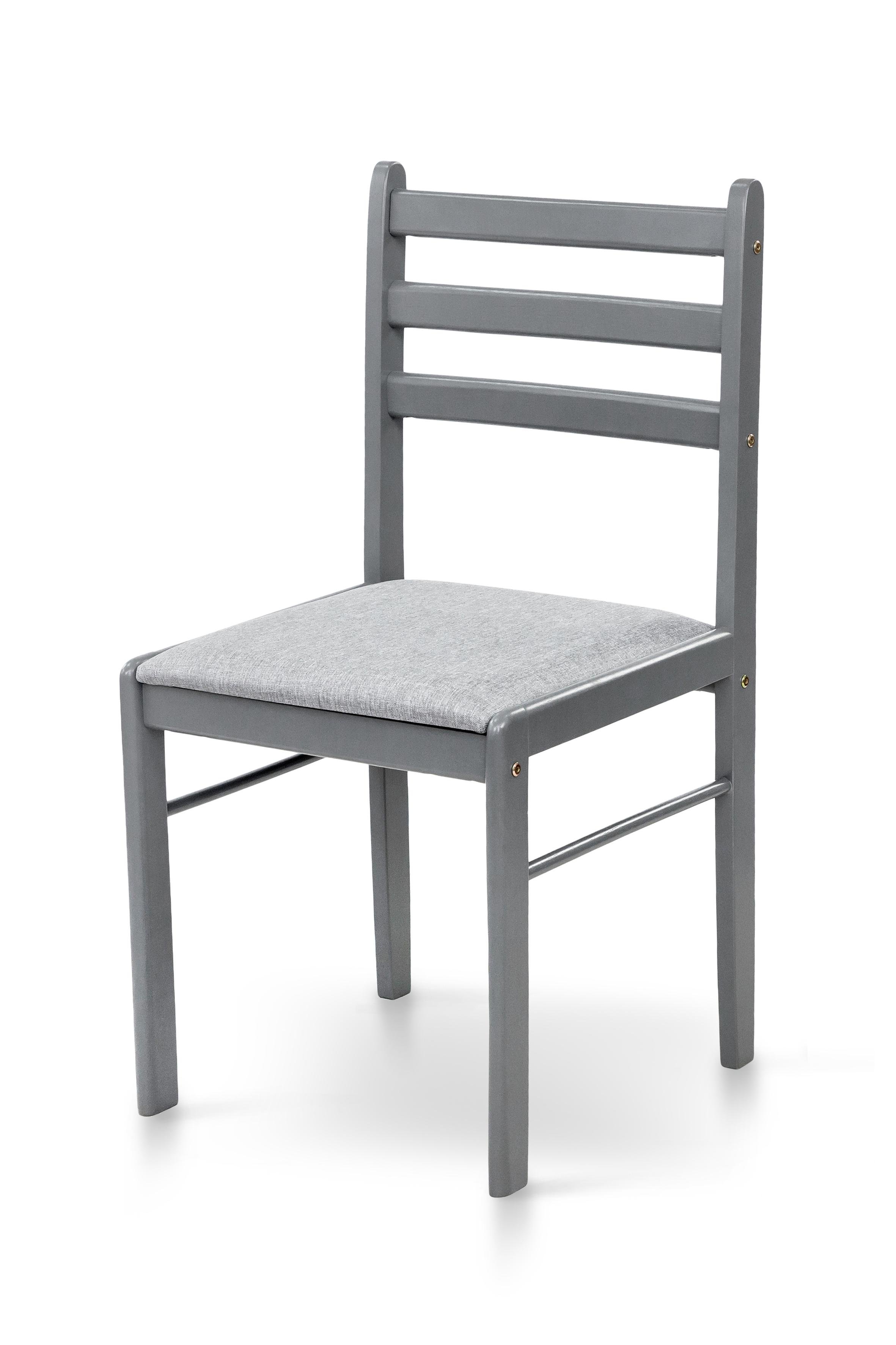 Комплект обеденный Мікс Меблі Джерси стол/4 стулья из МДФ/дерево/ткань Серый (А0056111) - фото 8 Комплект обеденный Мікс Меблі Джерси стол/4 стулья из МДФ/дерево/ткань Серый (А0056111) - фото 8